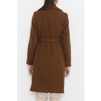 Belted Cashmere Coat Light brown - 3043.1322.