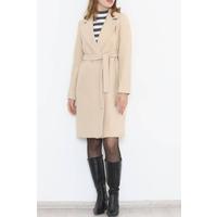 Belted Cashmere Coat Beige - 3043.1322.