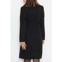 Belted Cashmere Coat Black - 3043.1322.