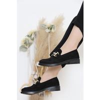 Loafer Shoes SuedeBlack - 15130.1778.