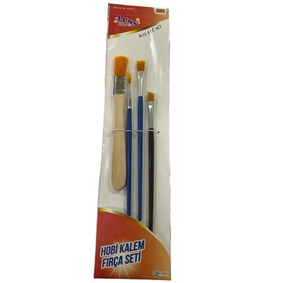 Luna Kaş Hobi Kalem Fırça Seti 4 Parça