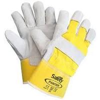 Max Safety Takviyeli Dana Deri Eldiven No:10