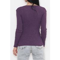 Merdiven Yaka Body Mor - 7658.1319.
