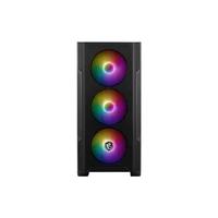 MSI MAG FORGE M100A AKRİLİK YAN PANEL 3X120MM 1X120MM ARGB FAN PSU YOK MATX GAMING KASA