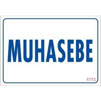 Muhasebe Uyarı Levhası 17,5x25 KOD:1773
