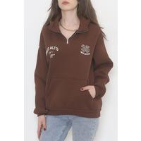 Front and Back Printed Sweat Brown - 471351.105.