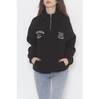 Front and Back Printed Sweat Black - 471351.105.