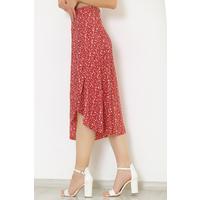 The skirt with a slit in the front is Red and white - 2250 555.