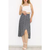 The skirt with a slit in the front is Black and white - 2250 555.
