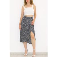 The skirt with a slit in the front is Black and white - 2250 555.