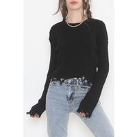 Knit Crop Knitwear Black - 1545.1765.
