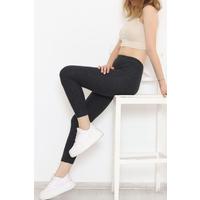 Knitted Stitching Tights Anthracite - 10158.1567.
