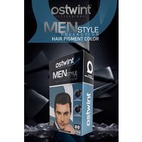 Ostwint Hair Pigment Color Shampoo No:80 Black Brown