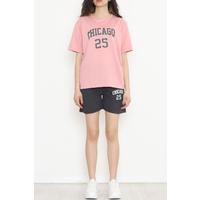 Oversize Şortlu Takım Füme - 12630.5238.