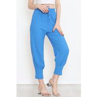Paça Dikişli Pantolon Mavi - 6699.1254.