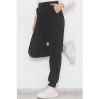 Ribbed Sweatpants Black - 471177.053.