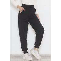 Ribbed Sweatpants Black - 471177.053.