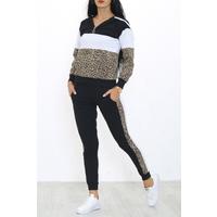 Parçalı Eşofman Takımı Leopar - 7869.1005.