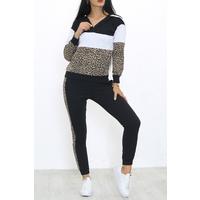 Parçalı Eşofman Takımı Leopar - 7869.1005.