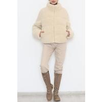 Plush Puffer Jacket Cream - 22481.101.