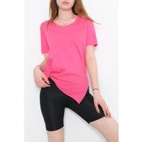 Футболка-туника из чесаного хлопка Darkpembe — 1062.275.