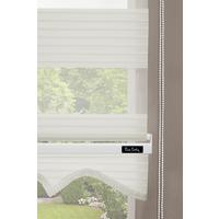 Pierre Cardin Секциялы бүктелген зебра перде кремі 50x260