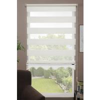 Pierre Cardin секционды бүктемелі зебра перде кремі 120x260