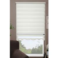 Pierre Cardin Бөлімделген бисермен зебра шымылдығы Экру 120x200