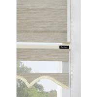 Pierre Cardin Dilimli Bambu Zebra Perde Açık Ahşap 250x260