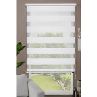 Pierre Cardin Pliseli Zebra Perde Beyaz 120x260