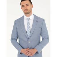 Pierre Cardin Açık Mavi Ekstra Slim Fit Takım Elbise
