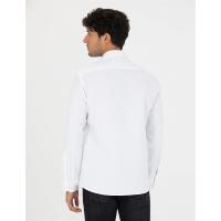 Pierre Cardin White Slim Fit Long Sleeve Shirt 1755999.VR013