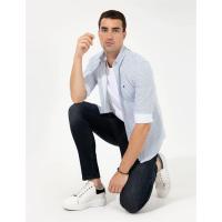 Pierre Cardin Navy Slim Fit Long Sleeve Shirt 1433545.VR033