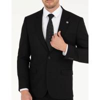 Pierre Cardin Black Slim Fit Suit
