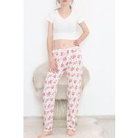 Pajama Bottoms Red Patterned - 11549.1048.