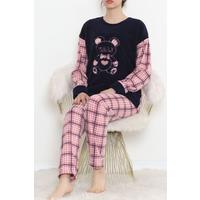 Polar Peluş Pijama Takımı Lacipembe1 - 17025.1049.