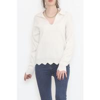 Polo Neck Knitwear Stone - 12490.1766.
