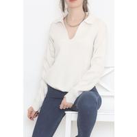 Polo Neck Knitwear Stone - 12490.1766.