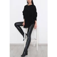 Pompom Poncho Black - 9958.1612.