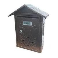 Posta Kutusu Çatılı Bakır Desenli
