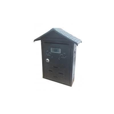 Posta Kutusu Çatılı Siyah