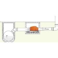 PVC Pissu Atıksu Çekvalfi 100 mm Kilitli