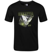 Regatta Fingal V Erkek T-Shirt-SİYAH