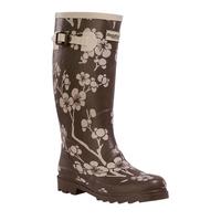 Regatta Tapestry Welly Kadın Çizme-KAHVERENGİ