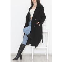 Raglan Sleeve Coat Black - 3122.1322.