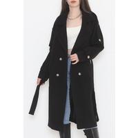 Raglan Sleeve Coat Black - 3122.1322.
