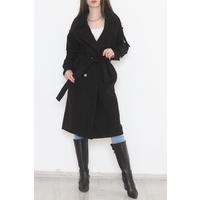Raglan Sleeve Coat Black - 3122.1322.