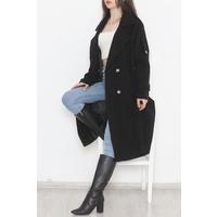 Raglan Sleeve Coat Black - 3122.1322.