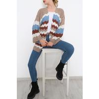 Renkli Hırka Vizon - 01474.391.