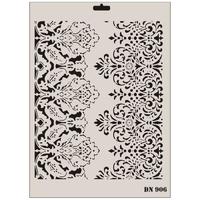 Rich Dantel Seri DN-906 Stencil 35x25 cm